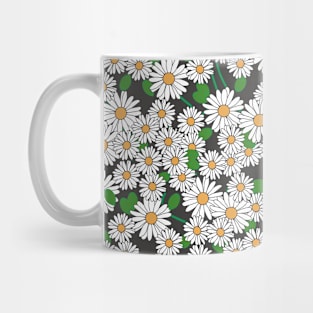 pretty little daisies, white flowers Mug